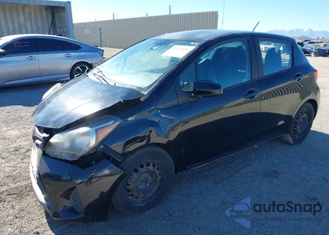 2017 Toyota Yaris L из США, поврежденный, VIN VNKKTUD3XHA081954